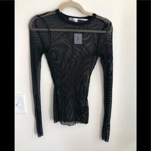 Mesh long sleeve
